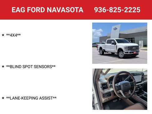 Used 2024 Ford F250 King Ranch w/ Chrome Package AWD/4WD image 8