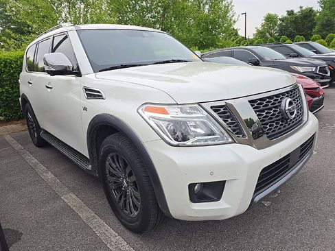 Used 2018 Nissan Armada Platinum w/ Captain Seat Package RWD image 2