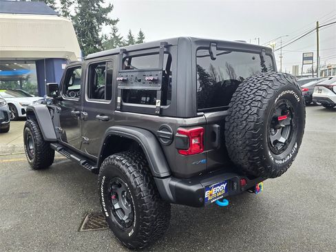 Used 2021 Jeep Wrangler Unlimited Rubicon 4xe w/ Steel Bumper Group image 5
