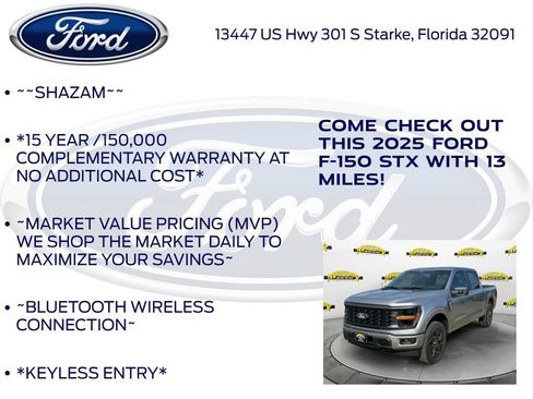 New 2025 Ford F150 STX w/ Equipment Group 200A image 5