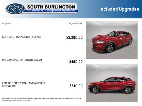 Used 2021 Ford Mustang Mach-E Select w/ Comfort/Technology Package AWD/4WD image 3