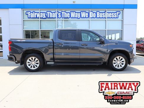 Used 2021 Chevrolet Silverado 1500 Custom AWD/4WD image 1