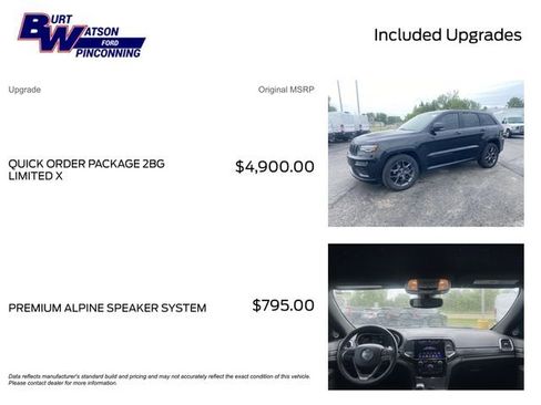 Used 2019 Jeep Grand Cherokee Limited X AWD/4WD image 3