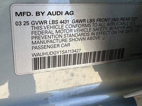 Certified 2025 Audi A3 2.0T Premium Plus w/ Premium Plus Package AWD/4WD image 38