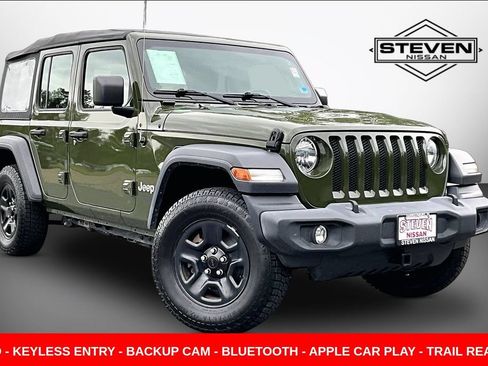Used 2020 Jeep Wrangler Unlimited Sport AWD/4WD image 1