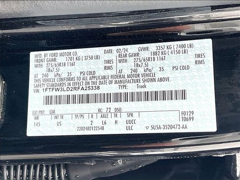 Used 2024 Ford F150 XLT w/ Mobile Office Package image 31