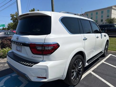 Used 2023 Nissan Armada Platinum w/ Captain's Chairs Package AWD/4WD image 5