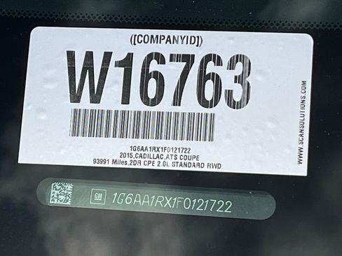 Used 2015 Cadillac ATS 2.0T Coupe RWD image 20