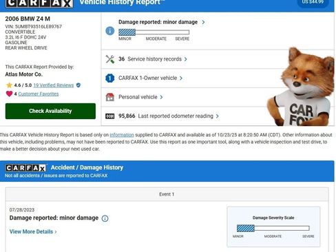 Used 2006 BMW M Roadster image 36