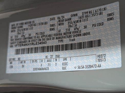 Used 2024 Ford Ranger Lariat w/ Trailer Tow Package image 28