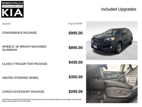 Used 2021 Ford Edge SEL w/ Convenience Package AWD/4WD image 4