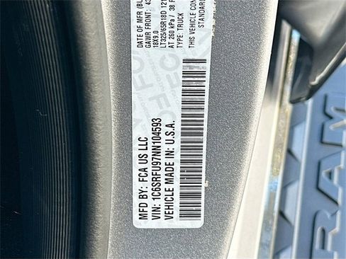 Used 2022 RAM 1500 TRX w/ TRX Level 2 Equipment Group image 33