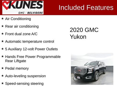 Used 2020 GMC Yukon Denali w/ Denali Ultimate Package AWD/4WD image 3