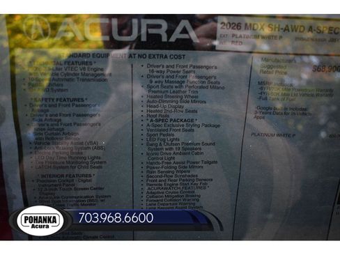 New 2026 Acura MDX A-Spec image 42