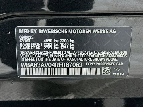 Certified 2024 BMW 430i Gran Coupe w/ M Sport Package (Priority 1) image 33