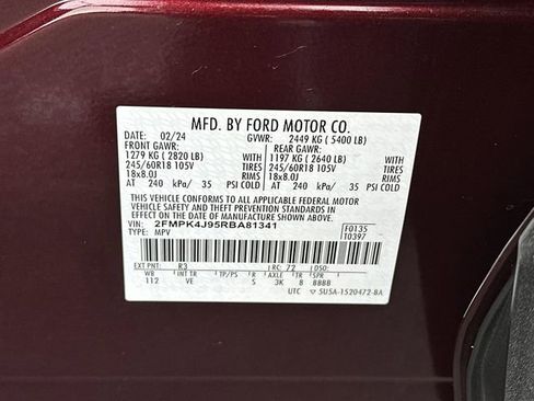 Used 2024 Ford Edge SEL image 32