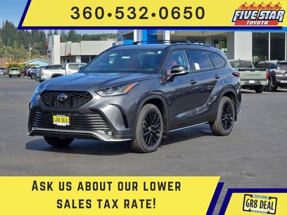 New 2025 Toyota Highlander XSE