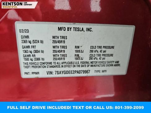 Used 2023 Tesla Model Y Long Range AWD/4WD image 11