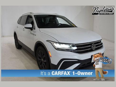 Used 2022 Volkswagen Tiguan SE w/ Panoramic Sunroof Package AWD/4WD image 1
