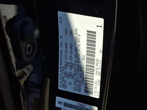 Certified 2025 Toyota Tundra 1794 Edition AWD/4WD image 27