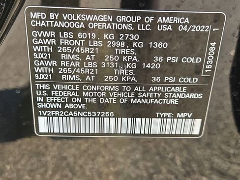 Used 2022 Volkswagen Atlas SEL Premium image 33