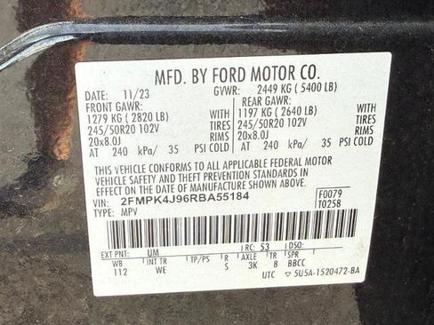 Certified 2024 Ford Edge ST-Line AWD/4WD image 25