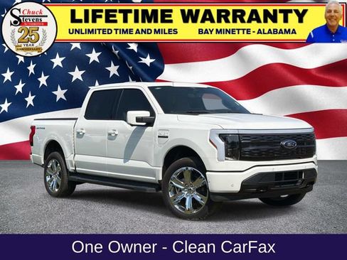 Used 2023 Ford F150 Lightning Platinum AWD/4WD image 1