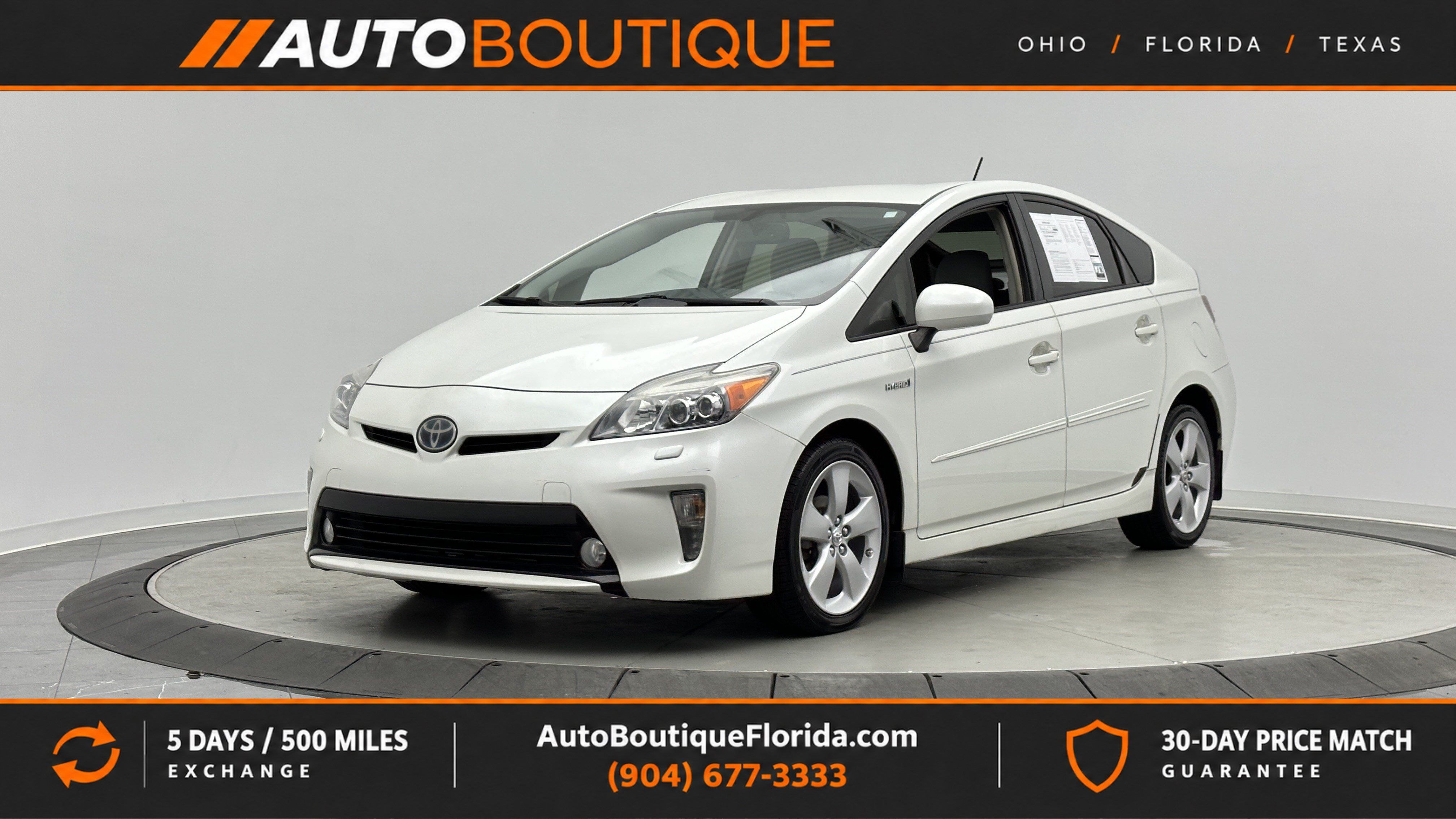 Used 2015 Toyota Prius Five w/ Advanced Technology Package FWD image 1