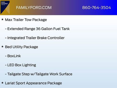 Certified 2023 Ford F150 Lariat w/ Max Trailer Tow Package AWD/4WD image 10