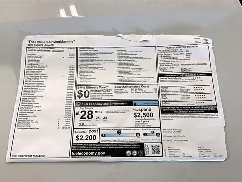 New 2026 BMW X1 xDrive28i w/ Technology Package AWD/4WD image 19