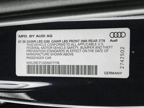 New 2025 Audi A5 2.0T Premium Plus image 24