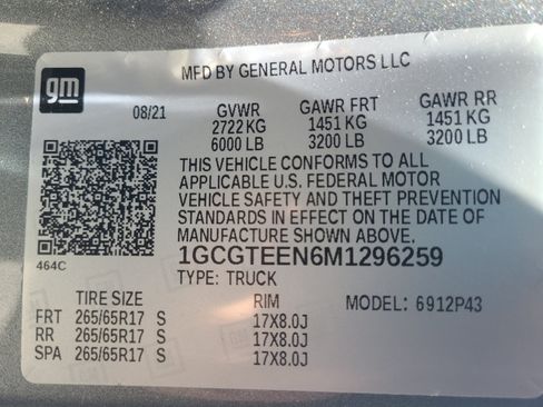 Used 2021 Chevrolet Colorado ZR2 AWD/4WD image 34