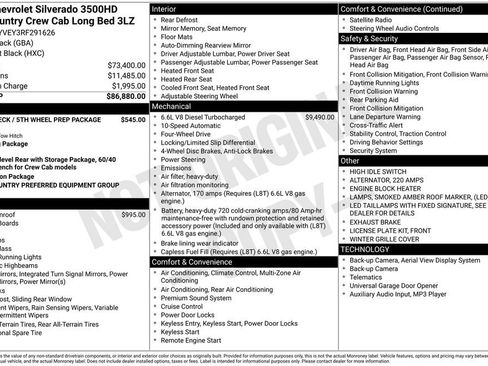 Used 2024 Chevrolet Silverado 3500 High Country image 10