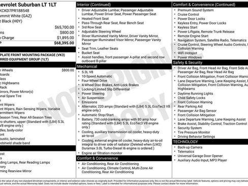 Used 2023 Chevrolet Suburban LT AWD/4WD image 6