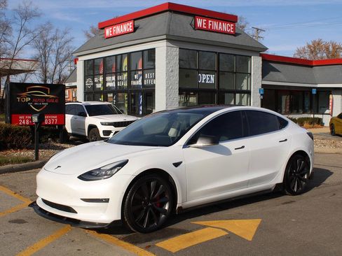 Used 2020 Tesla Model 3 Performance image 1