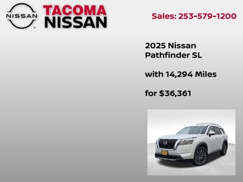 Used 2025 Nissan Pathfinder SL w/ SL Premium Package image 31