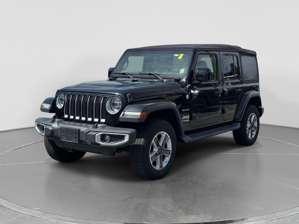 Used 2021 Jeep Wrangler Unlimited Sahara AWD/4WD image 3