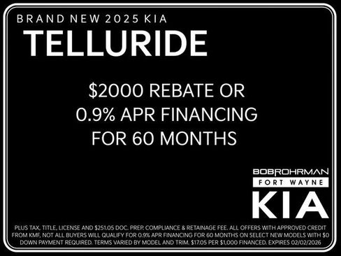 New 2025 Kia Telluride S image 4