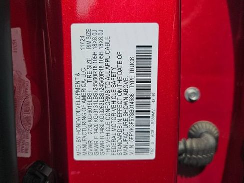 Used 2025 Honda Ridgeline RTL image 16