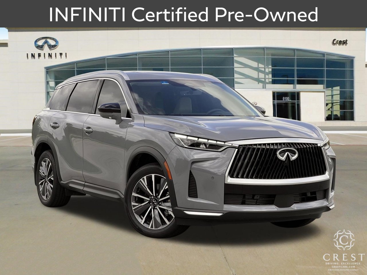 Certified 2027 INFINITI QX60 Luxe w/ Cargo Package FWD 360° Tour