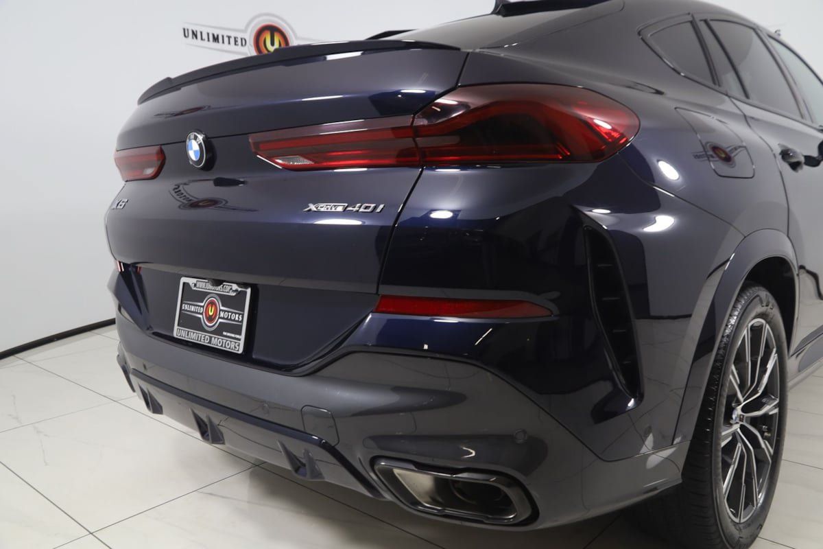 Used 2023 BMW X6 xDrive40i w/ M Sport Package AWD/4WD image 46