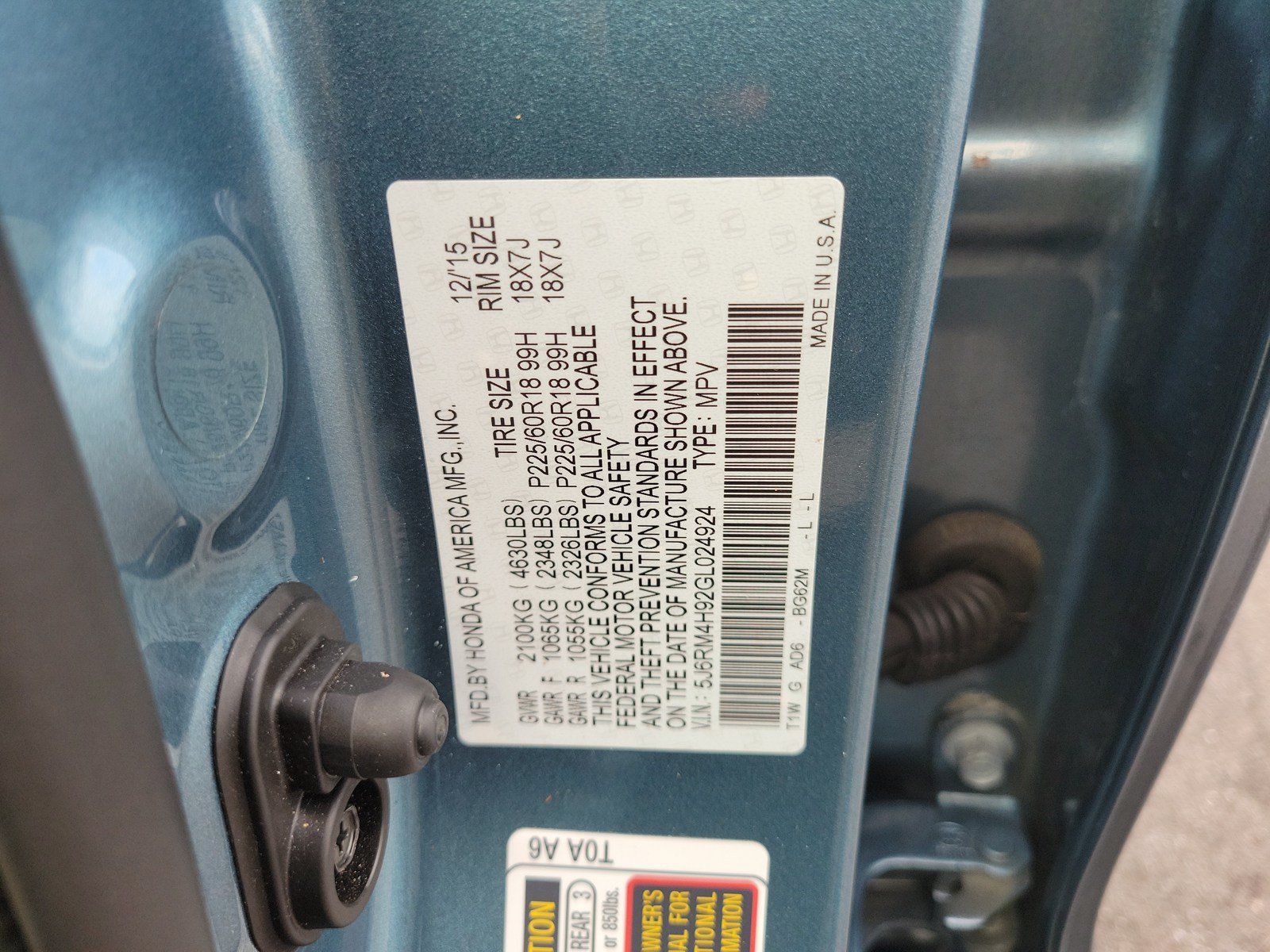 Used 2016 Honda CR-V Touring image 32