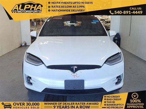 Used 2019 Tesla Model X Long Range AWD/4WD image 1