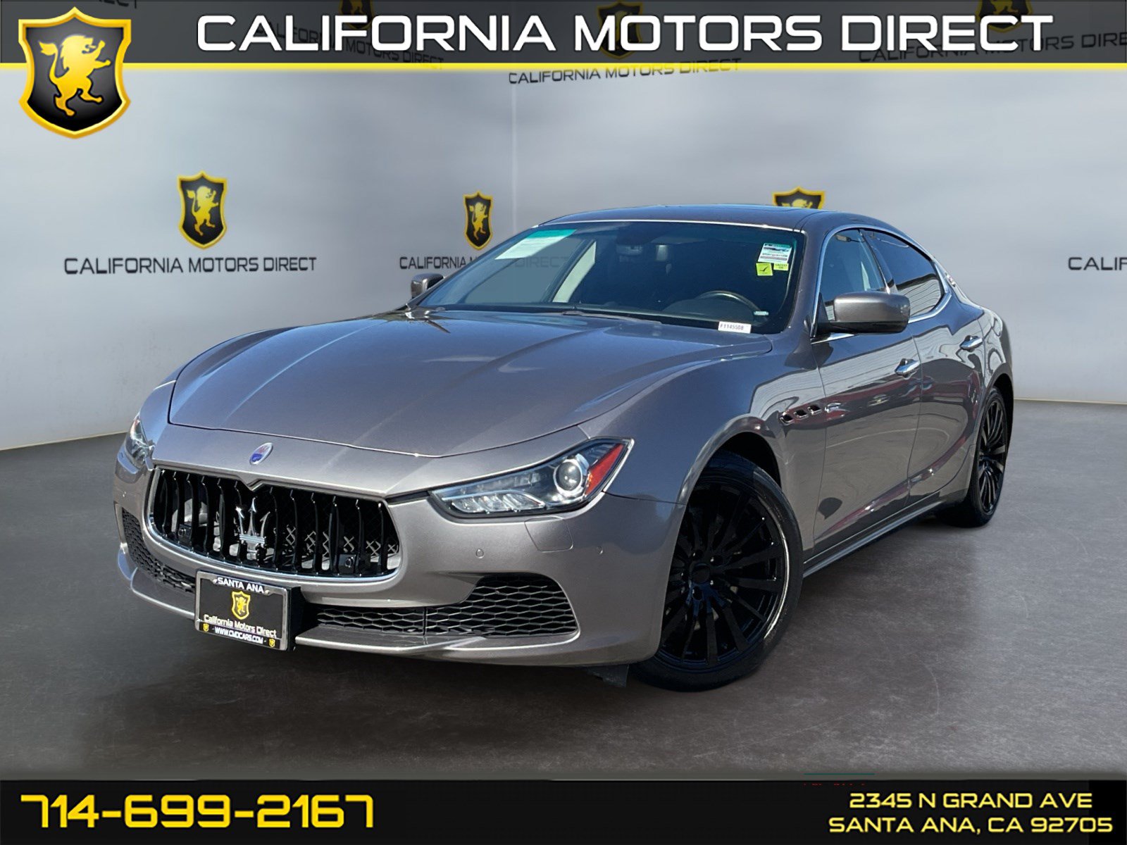 Used 2015 Maserati Ghibli S Q4 AWD/4WD image 1