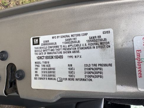 Used 2003 Chevrolet Blazer LS w/ Preferred Equipment Group AWD/4WD image 17