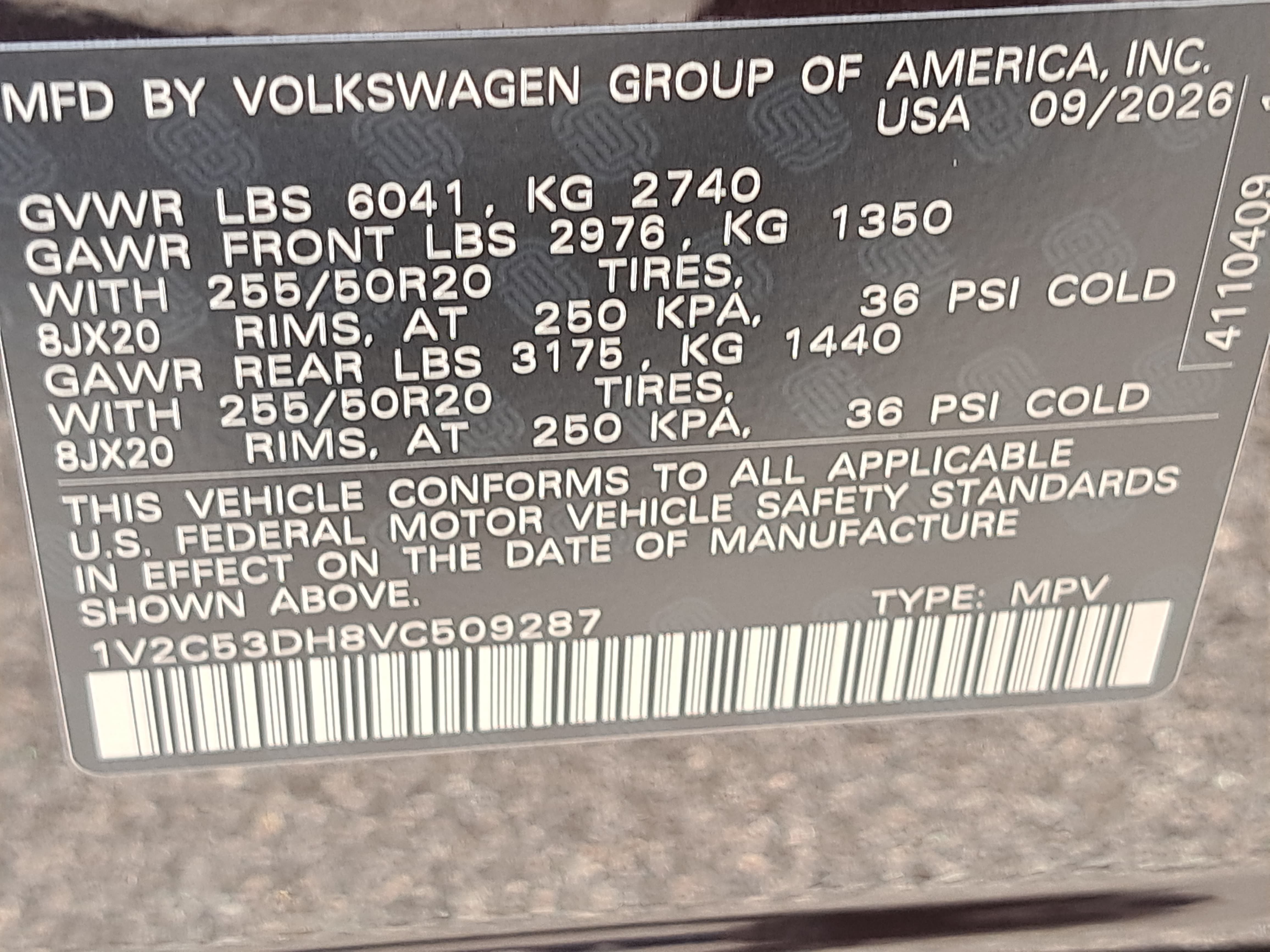 New 2027 Volkswagen Atlas SEL R-Line AWD/4WD image 38
