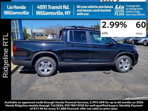 New 2026 Honda Ridgeline RTL image 2