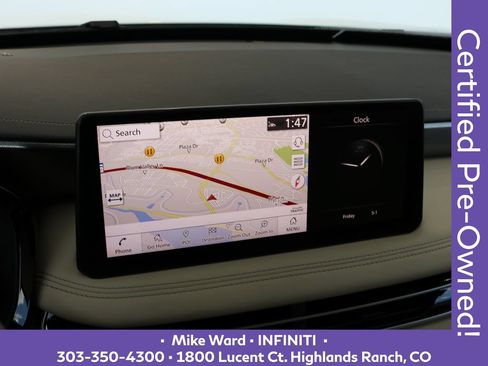 Certified 2023 INFINITI QX60 Luxe w/ Cargo Package AWD/4WD image 9