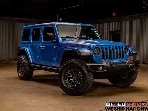 Used 2023 Jeep Wrangler Unlimited Rubicon w/ Xtreme 35 Tire Package AWD/4WD image 1