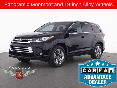 Used 2019 Toyota Highlander Limited Platinum